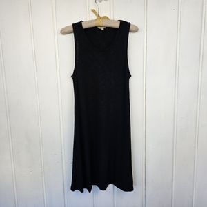 Madewell Black Scoop Neck Sleeveless Comfortable Flowy Dress sz Large